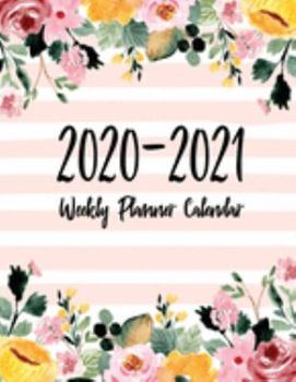 Paperback Weekly Planner calendar 2020-2021: 2 Years Plan from January 2020 to December 2021 Book