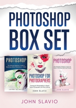 Paperback Photoshop Box Set: 3 Books in 1 Book