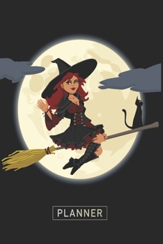 Planner: Witch 1 Year Daily Planner (12 Months) | Wizard Wizardry | 2020 - 2021 | 365 Pages for Planning | January 20 - December 20 | Appointment ... | Plan Each Day Set Goals & Get Stuff Done