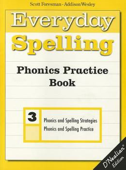 Paperback Spelling 2000 Phonics Practice Book D'Nealian Grade 3 Book