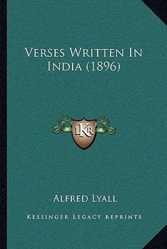 Paperback Verses Written In India (1896) Book