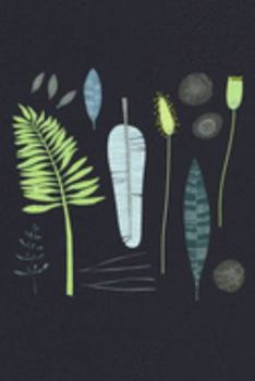 Notes: A Blank Squared Paper Journal with Nature Leaves and Feathers Cover Art