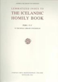 Paperback Lemmatized Index to the Icelandic Homily Book