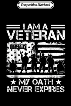 Composition Notebook: US ARMY Veteran For Veteran Day Gift  Journal/Notebook Blank Lined Ruled 6x9 100 Pages