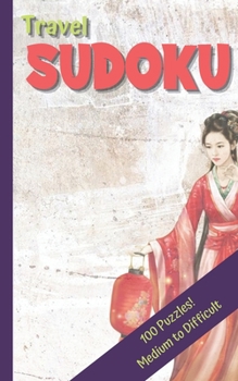 Paperback Travel Sudoku: Sudoku Medium to Hard Book