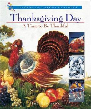 Library Binding Thanksgiving Day: A Time to Be Thankful Book