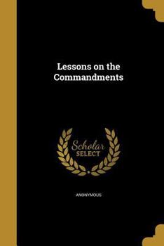 Paperback Lessons on the Commandments Book