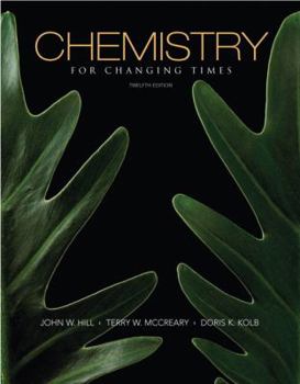 Paperback Chemistry for Changing Times Book