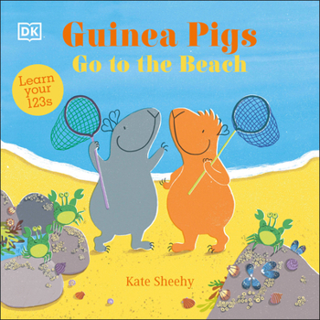 Board book Guinea Pigs Go to the Beach: Learn Your 123s Book