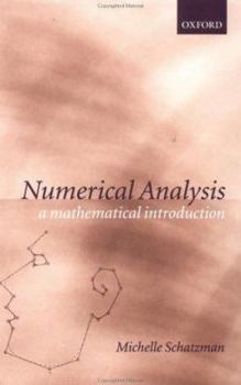 Numerical Analysis: A Mathematical Introduction