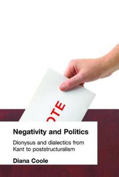 Paperback Negativity and Politics: Dionysus and Dialectics from Kant to Poststructuralism Book