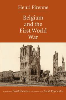 Paperback Belgium and the First World War Book