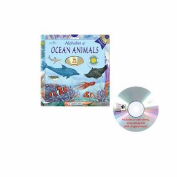 Hardcover Alphabet of Ocean Animals [With PosterWith CD] Book