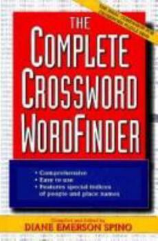 Hardcover The Complete Crossword Wordfinder Book