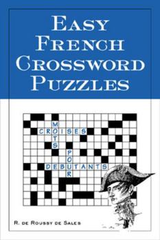 Paperback Easy French Crossword Puzzles Book