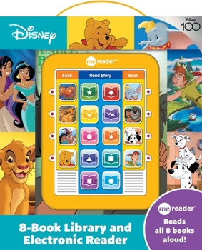 Hardcover Disney: Me Reader 8-Book Library and Electronic Reader Sound Book Set [With Audio Player and Battery] Book