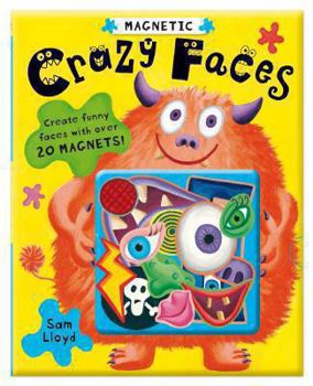 Hardcover Magnetic Crazy Faces Book