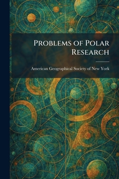 Paperback Problems of Polar Research Book