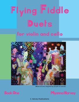 Paperback Flying Fiddle Duets for Violin and Cello, Book One Book