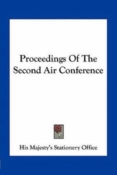 Paperback Proceedings of the Second Air Conference Book