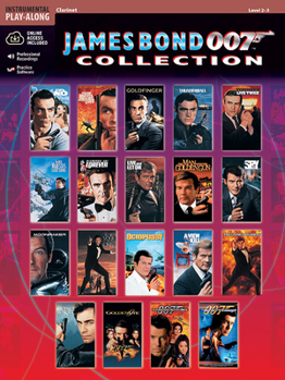 Paperback James Bond 007 Collection: Clarinet, Book & Online Audio/Software [With CD] Book