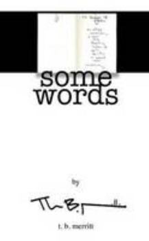 Paperback Some Words Book