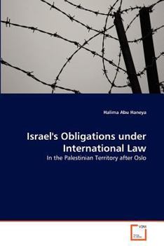 Paperback Israel's Obligations under International Law Book