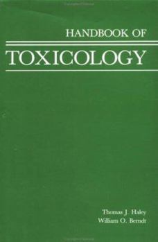 Hardcover Handbook of Toxicology Book