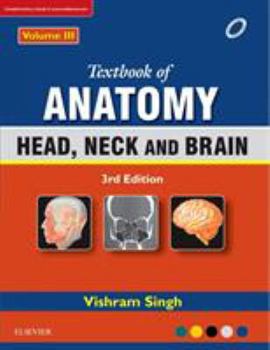 Paperback Textbook of Anatomy Head, Neck, and Brain; Volume III Book