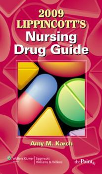 Paperback Lippincott's Nursing Drug Guide Book