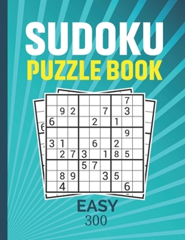 Paperback Suduko Puzzle Book Easy 300: Easy level sudoku puzzle books for boys girls adults 9x9 with solutions Book
