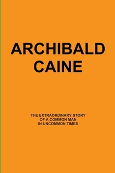 Paperback Archibald Caine Book