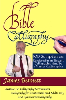 Paperback Bible Calligraphy - 100 Scriptures Book