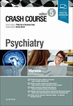 Paperback Crash Course Psychiatry Book