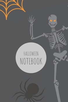 Halloween Notebook: Pumpkins And Cats Lined Paper Halloween Composition Book With Creep Scary Journal And Diary 100 Pages For Teens And Kids