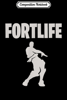 Composition Notebook: Fortlife Orange Justice Dance Video Game Gamer Boys Journal/Notebook Blank Lined Ruled 6x9 100 Pages
