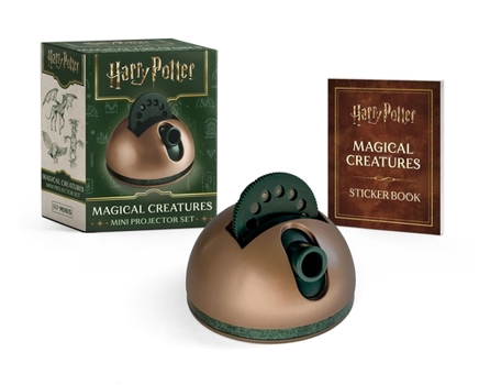 Paperback Harry Potter: Magical Creatures Mini Projector Set Book