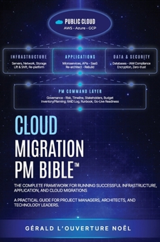 Hardcover Cloud Migration PM Bible(TM): The Complete Framework for Running Successful Infrastructure, Application, and Cloud Migrations Book