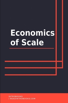 Paperback Economics of Scale Book