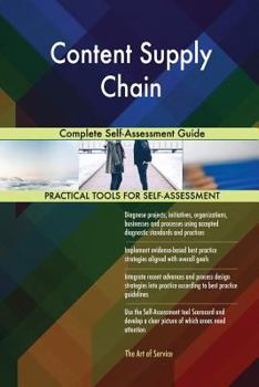 Paperback Content Supply Chain Complete Self-Assessment Guide Book