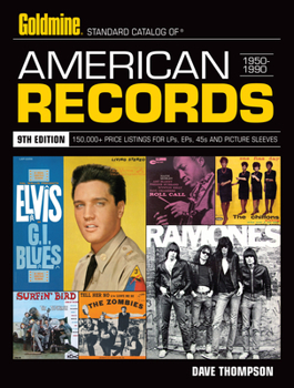 Paperback Standard Catalog of American Records 1950-1990 Book