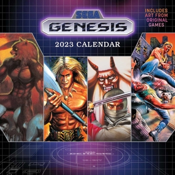 Calendar Sega Genesis 2023 Wall Calendar Book