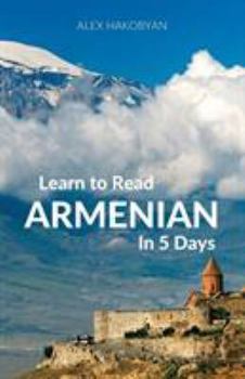 Paperback Learn to Read Armenian in 5 Days Book
