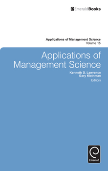 Hardcover Applications of Management Science Book