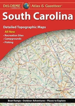 Paperback Delorme Atlas & Gazetteer: South Carolina Book