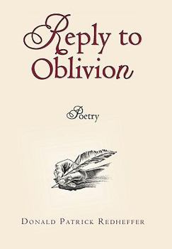 Hardcover Reply to Oblivion: Poetry Book