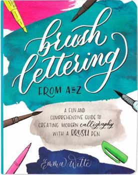 Hardcover Brush Lettering Book