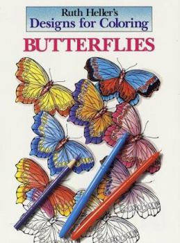 Paperback Designs for Coloring: Butterflies Book