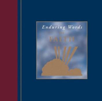 Leather Bound Enduring Words of Faith Book