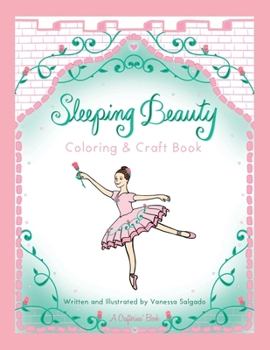 Paperback Sleeping Beauty Coloring & Craft Book